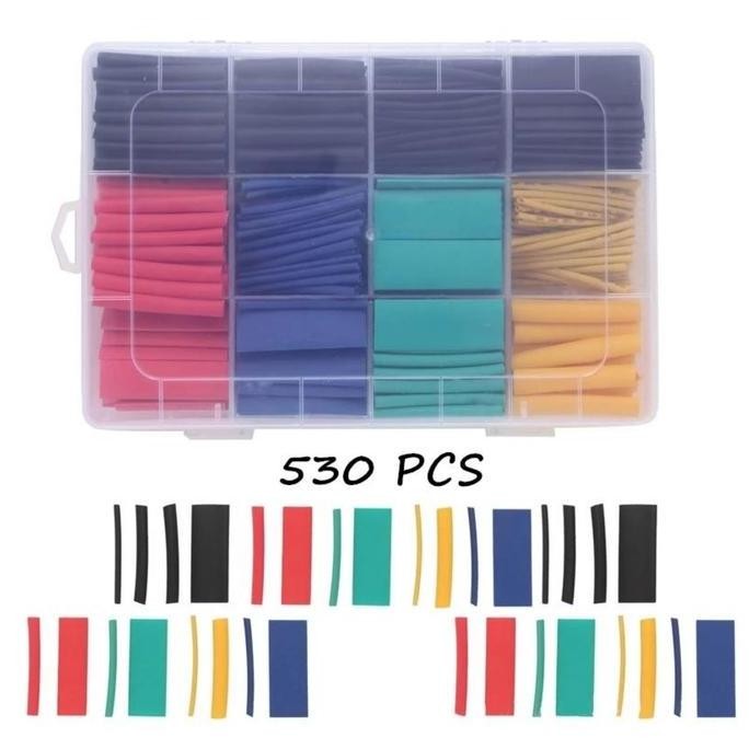 

Promo 530 Pcs Heat Shrink Isolasi Bakar Per Pack COD