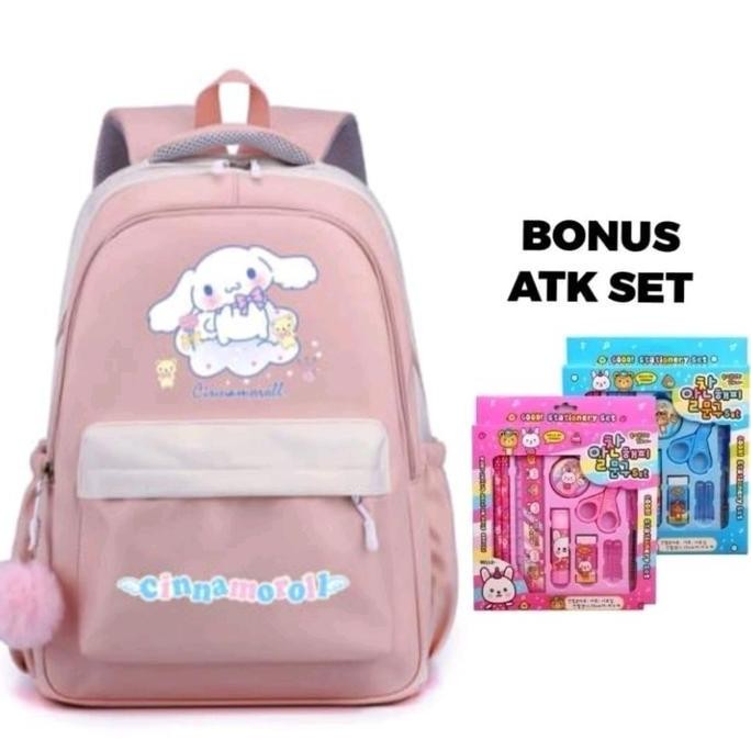 

Spesial Tas Ransel Sekolah Anak Perempuan Sd Smp Tas Anak Cewek Sd Bonus Alat Tulis Set
