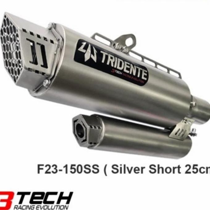 KNALPOT RACING 3 SUARA 3TECH NEXTGEN TRIDENTE F23 FULLSET ORINAL