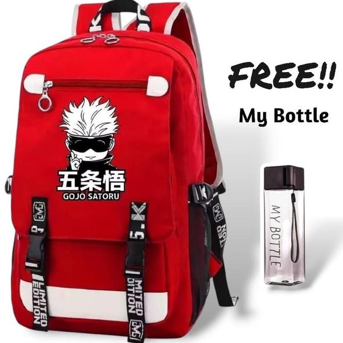 

Spesial Tas Ransel Anime Backpack Gojo Kaca Mata Tas Sekolah Anak Laki Laki Sd Smp Fashion Led Motif