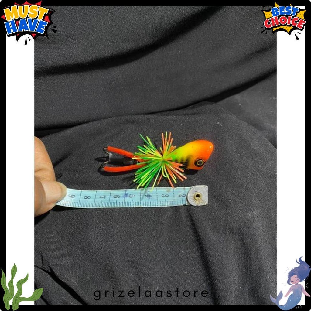 Evl_Lure Mini Jaws Frog 2,5 Cm Diskon Setengah Harga