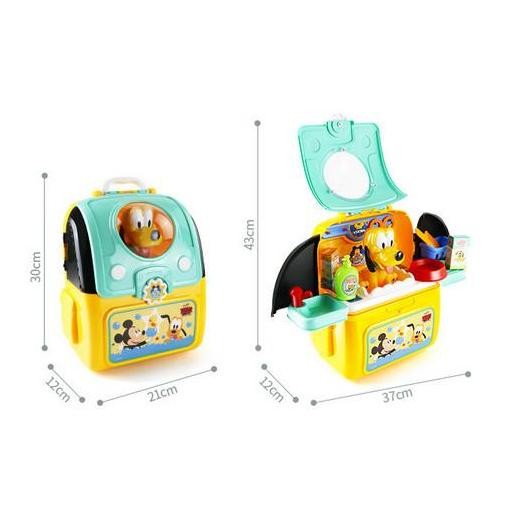 

Spesial Mainan Anak Perempuan/Laki-Laki Backpack 2In1 Pet Set Mickey&Minnie