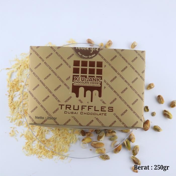 

Cri Xiujank Truffles Dubai Chocolate (Coklat Dubai)