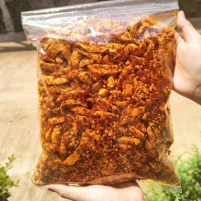 

Cri [ Flash Sale Diseblakan.Id ] Basreng Pedas Daun Jeruk 1Kg Cemilan Instan Makanan