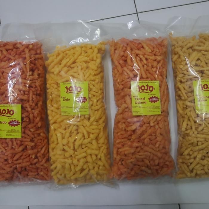 

Cri {Jrd Snack} 2 Bungkus X500Gram Twistcorn Snack Jagung 4 Rasa ( Jagung Bakar, Balado, Keju Manis Dan Udang Trasi ) @500G