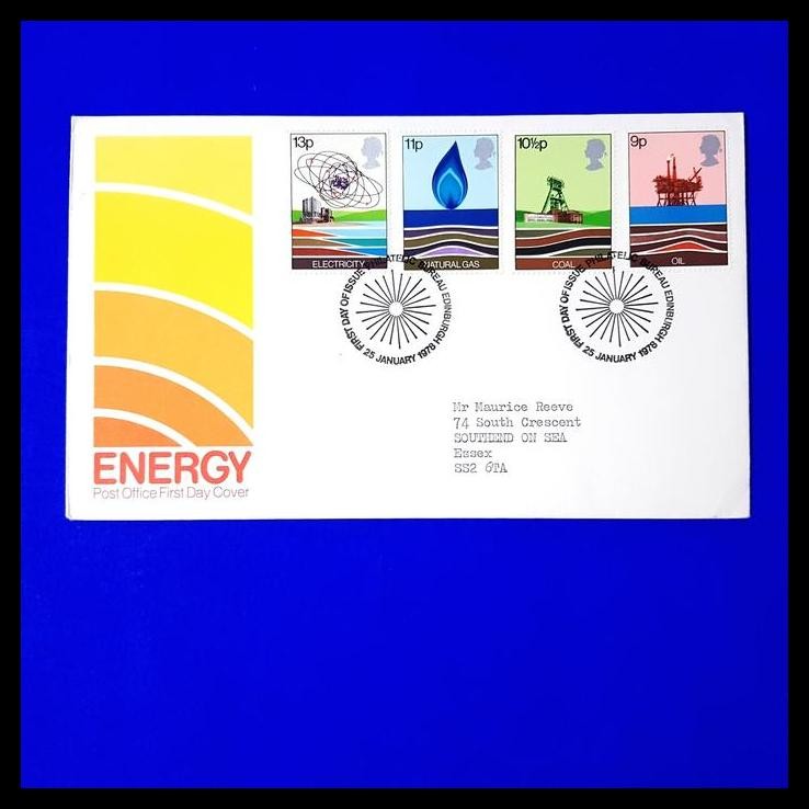 

TERMURAH PRANGKO INGGRIS/GREAT BRITAIN. FDC ENERGY : OIL, COAL, NATURAL GAS