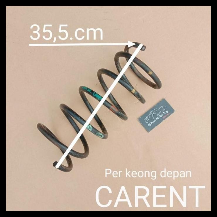 TERBARU SPRING COIL PER KEONG DEPAN / BELAKANG KIA CARENS VARIAN PER 1 PCS 