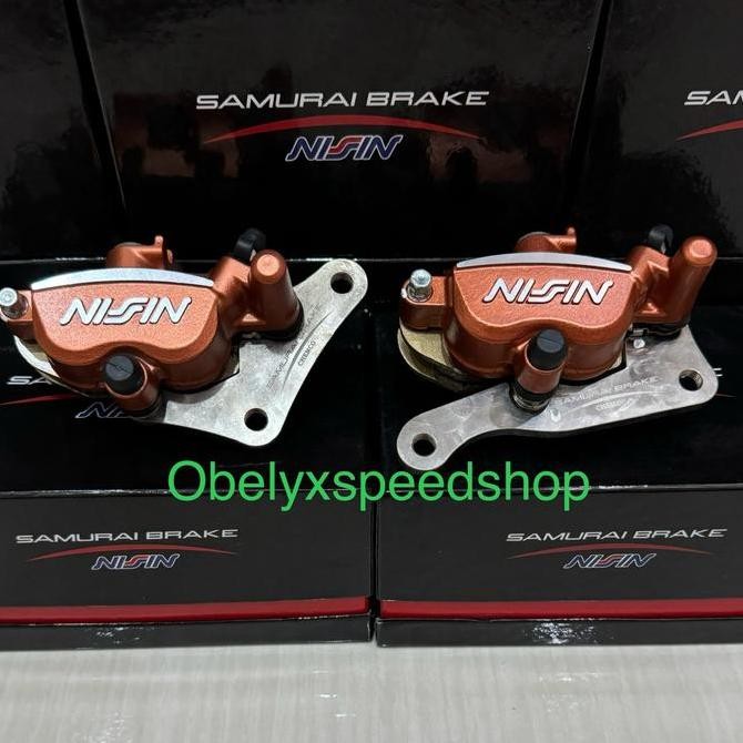 Kaliper Nissin Samurai Depan Belakang Nmax New, Nmax Old