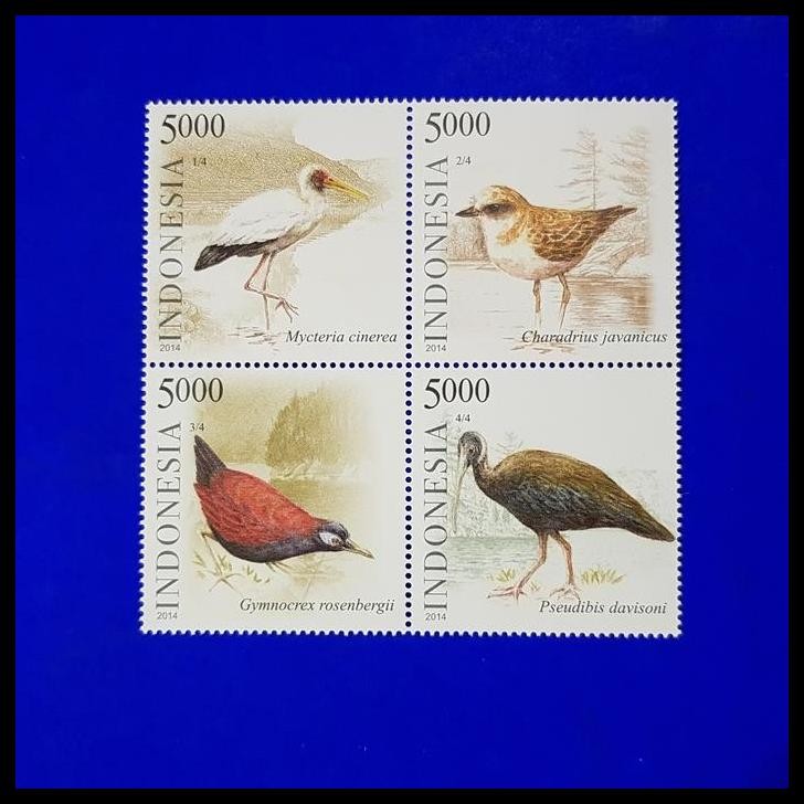 

DISKON PERANGKO/PRANGKO INDONESIA. BURUNG AIR. 2014 !!
