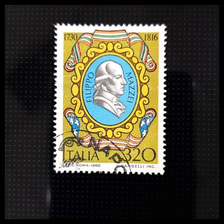 

TERMURAH PERANGKO/PRANGKO ITALY. 1980. FILIPPO MAZZEI 1730-1816 !!