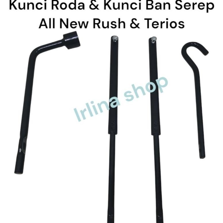 Paket Kunci Roda & Kunci Ban Serep Mobil All New Rush & Terios ( Tahun 2015 Keatas ) Terlaris