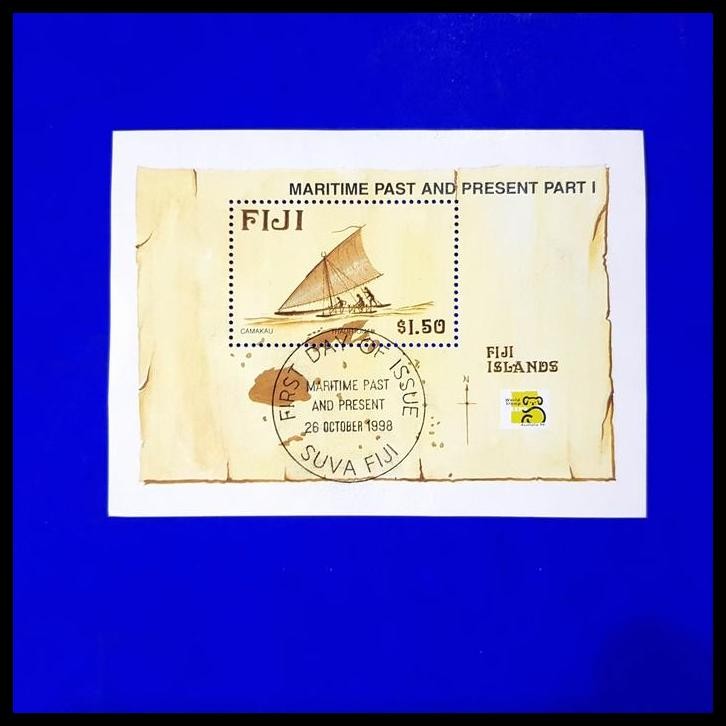 

TERBARU PRANGKO PERAHU TRADISIONAL~CAMAKAU. SS DARI FIJI. C.T. AUSTRALIA '99 !!!!!