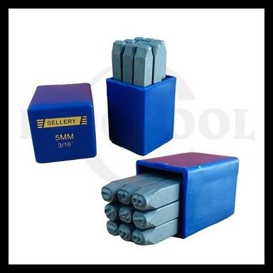 HOT DEAL KETOK ANGKA / KETOK NOMOR / NUMBER PUNCH 5 MM SELLERY