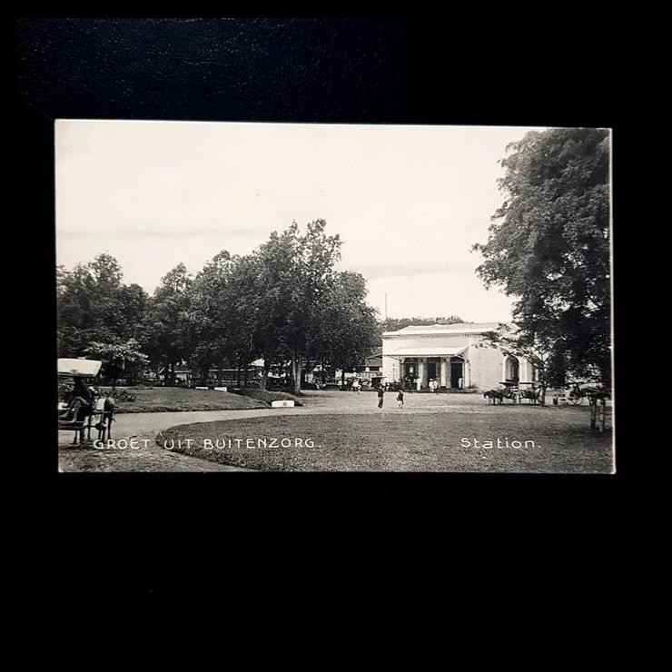 

DISKON KARTUPOS BERGAMBAR ZAMAN BELANDA CA. 1920S. STASIUN BOGOR !!