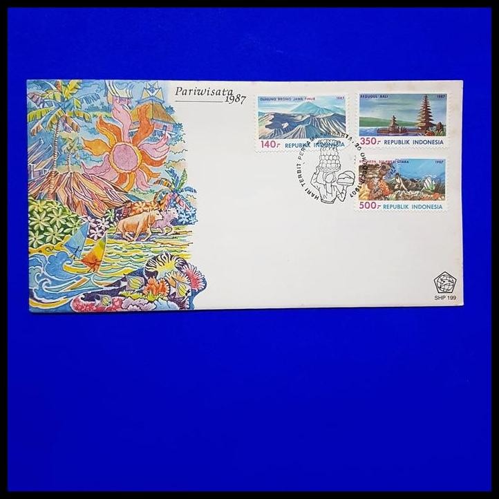 

TERMURAH PERANGKO/PRANGKO INDONESIA. SHP PARIWISATA 1987. BROMO, BALI & BUNAKEN !!!!!