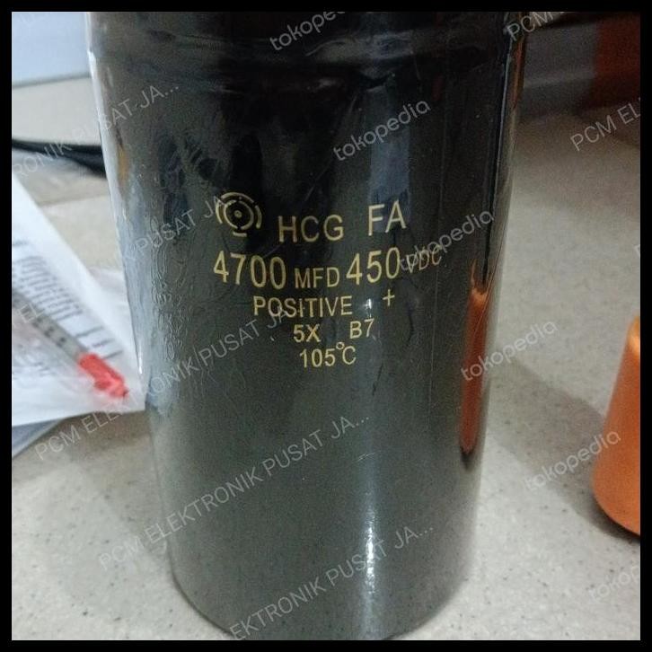HOT DEAL 1001 ELCO ELKO 4700UF 450V 4700 UF 450VDC 450 VDC HCG 
