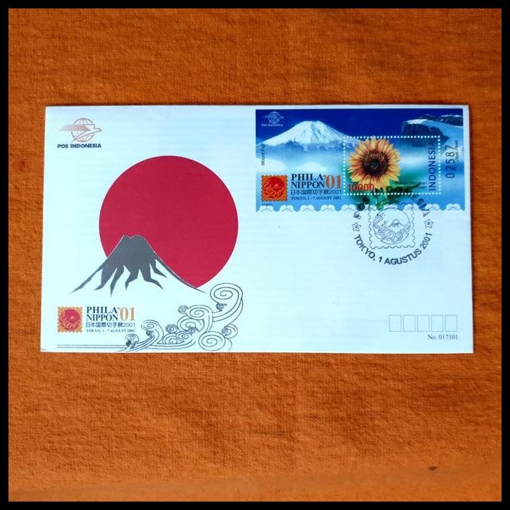

TERMURAH PRANGKO INDONESIA. SHP PHILANIPPON '01 ~ BUNGA MATAHARI, GUNUNG FUJI !!