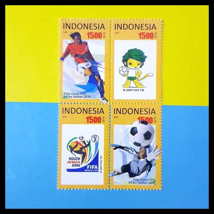 

TERMURAH PRANGKO/PERANGKO INDONESIA. "FIFA WORLD CUP SOUTH AFRICA 2010" !!