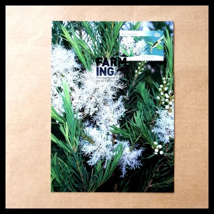 

TERBARU PRANGKO AUSTRALIA. PERTANIAN FARMING ~ TEA TREE OIL. MAXICARD !!!!!!