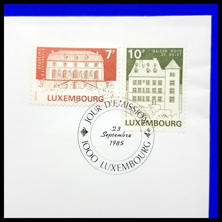 

BEST DEAL PRANGKO MURAH, BAGUS. PERANGKO FDC LUXEMBOURG, MONUMENT CLASSES !!!!