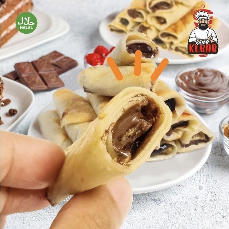

Cri Kang Kebab Piscok Manis Mini Lumer Cemilan Frozen