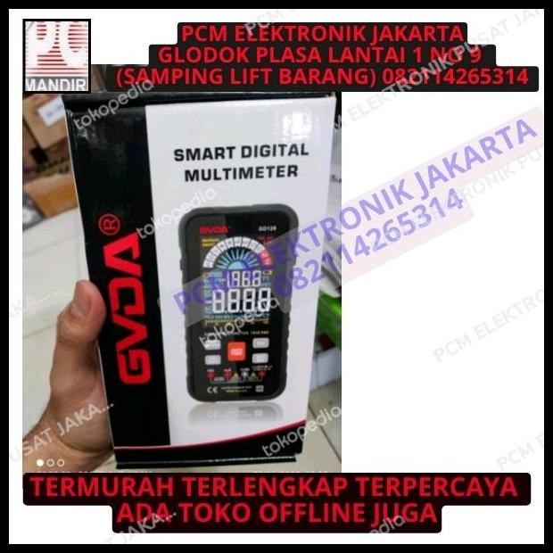 TERMURAH MULTI TESTER MULTIMETER MULTITESTER GVDA SMART DIGITAL GD128 GD 128 