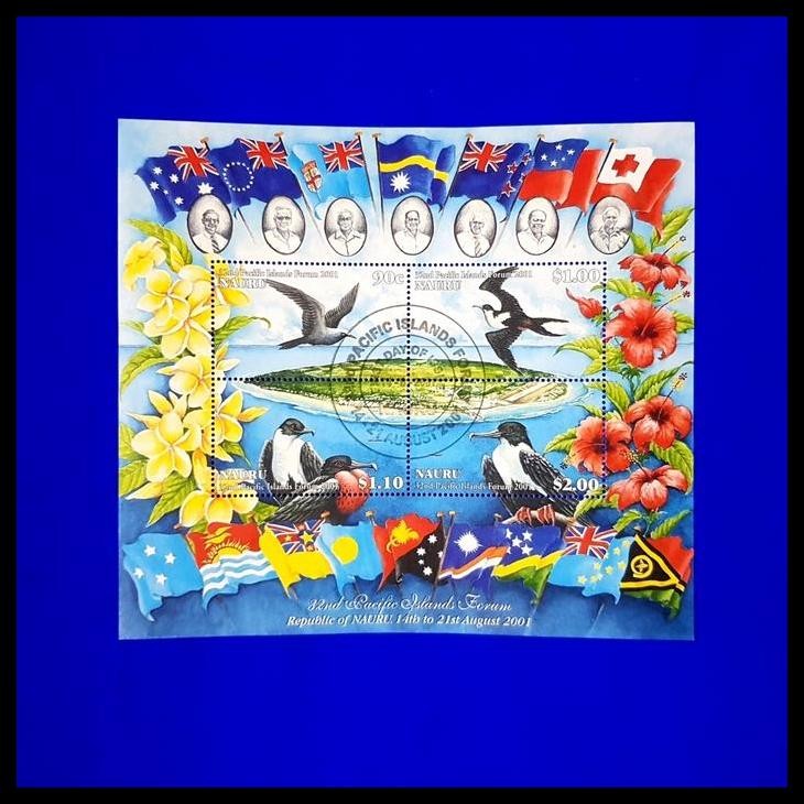 

BEST DEAL PRANGKO BURUNG, BENDERA DAN BUNGA ~ PACIFIC ISLANDS FORUM. KAT. $7.25 !!!!