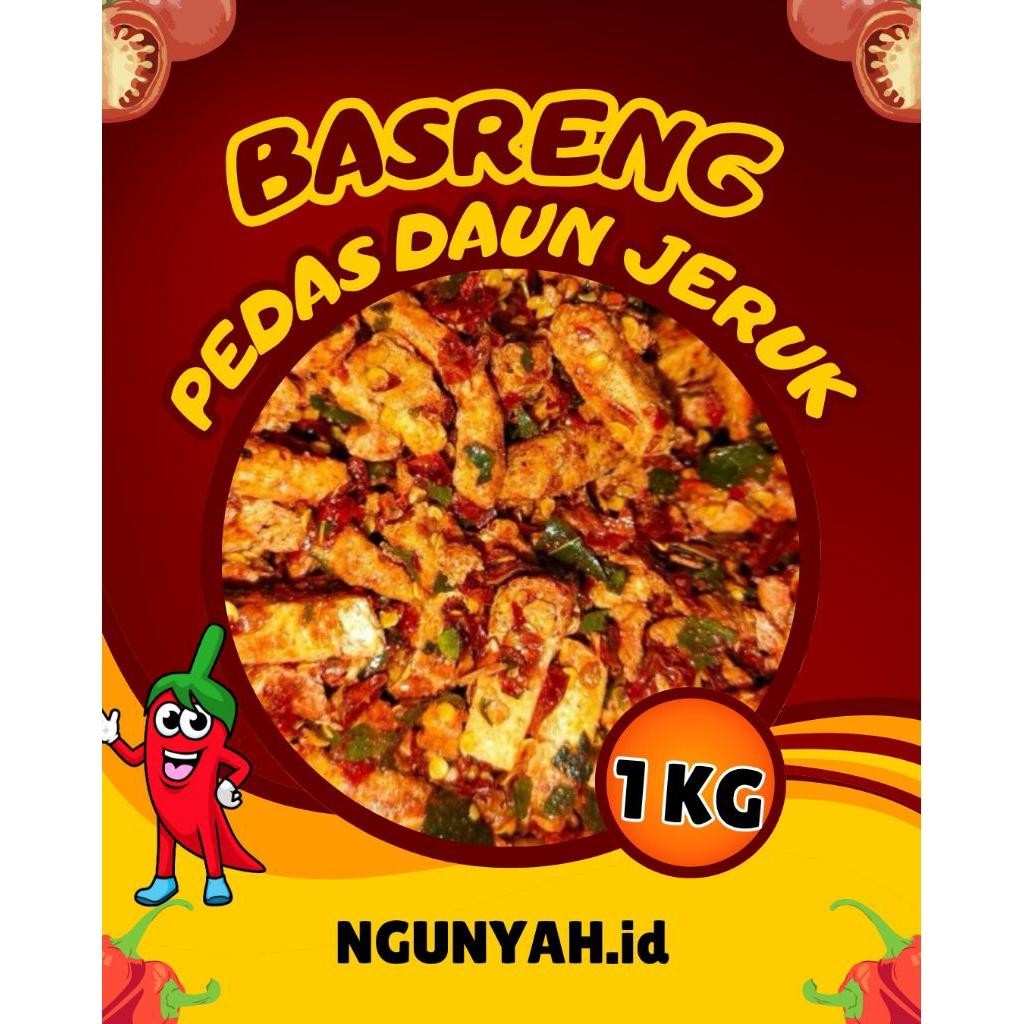 

1 Kg Basreng Pedas Daun Jeruk Pedas Basreng Viral Rasa Pedas Daun Jeruk 1Kg