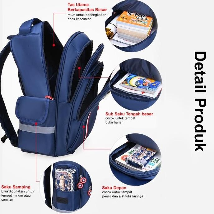 

Spesial Tas Sekolah Anak Perempuan Laki-Laki Backpack Anak Tk Sd Premium