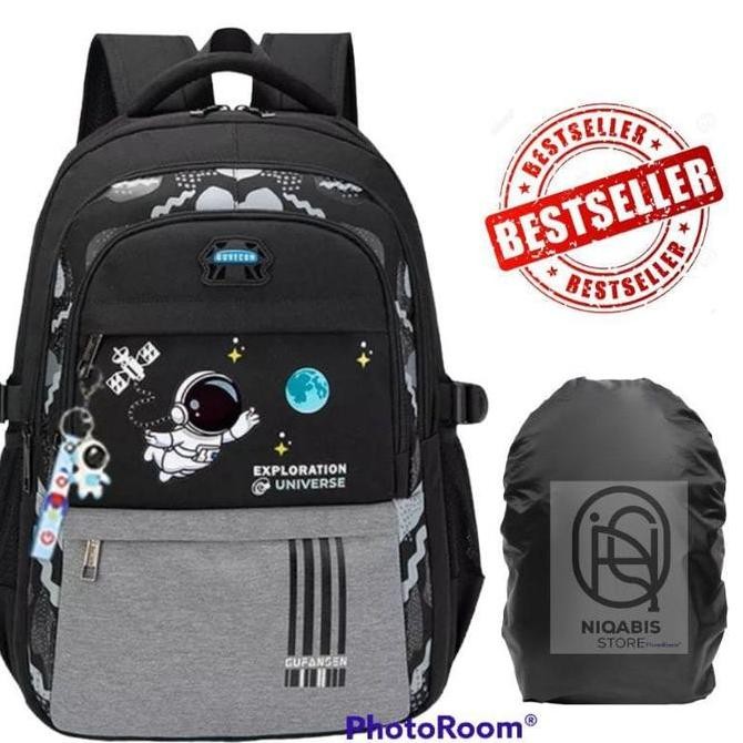 

Miliki Tas Ransel Anak Astronot Tas Sekolah Anak Tk Sd Smp Terbaru Free Cover Bag Fashion