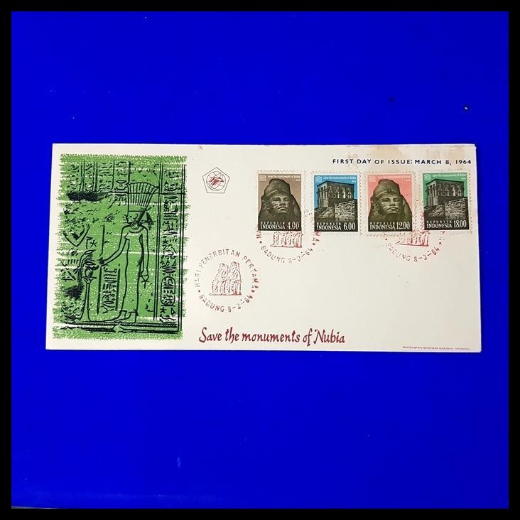 

GRATIS ONGKIR PERANGKO/PRANGKO INDONESIA. 1964. SHP SAVE THE MONUMENTS OF NUBIA !!!!!
