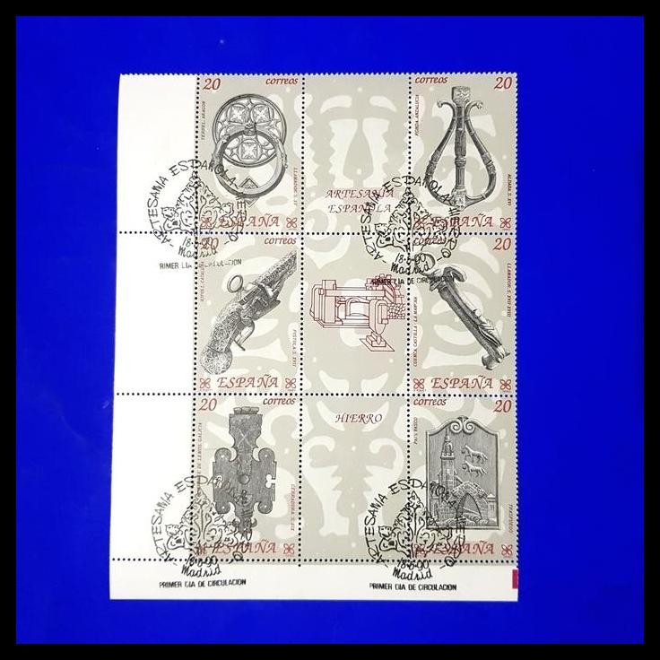 

BEST DEAL PERANGKO/PRANGKO EROPA. ARTESANA ESPAOLA/KERAJINAN SPANYOL !!!!!