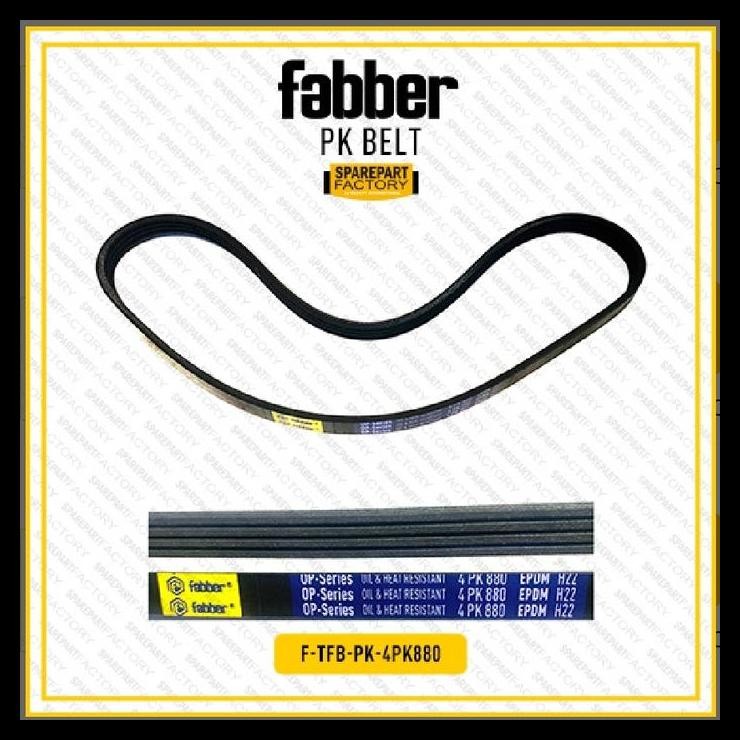 TERMURAH FAN PK BELT V-BELT TALI KIPAS TOYOTA CAMRY 3.0 ALTERNATOR /  STARLET 1.3 EP81 91-98 AC / SU