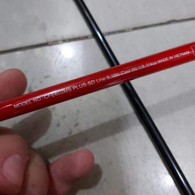 Joran Daiwa Crossfire Merah 602 180 Cm Joran Spinning