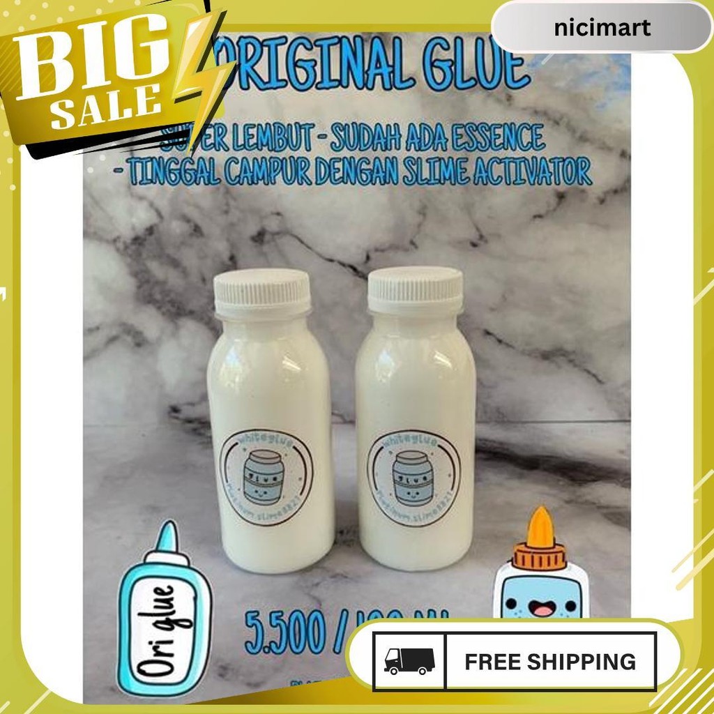 

Lem Original 100Ml || Original Glue 100Ml Gratis Ongkir