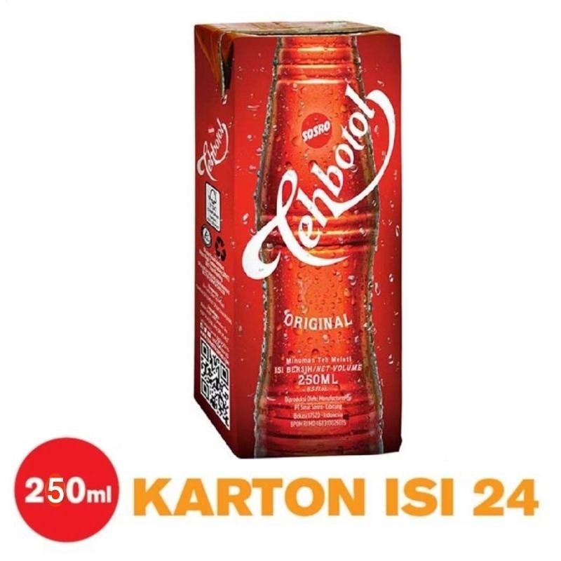 Cri Teh Botol Sosro S Tee Stee Karton Berbagai Ukuran