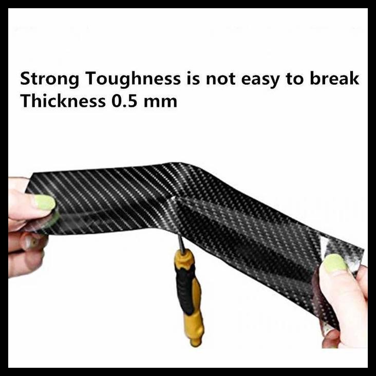 TERBARU SILLPLATE MOBIL AGYA AYLA 2017 2021 STIKER CARBON 5D 