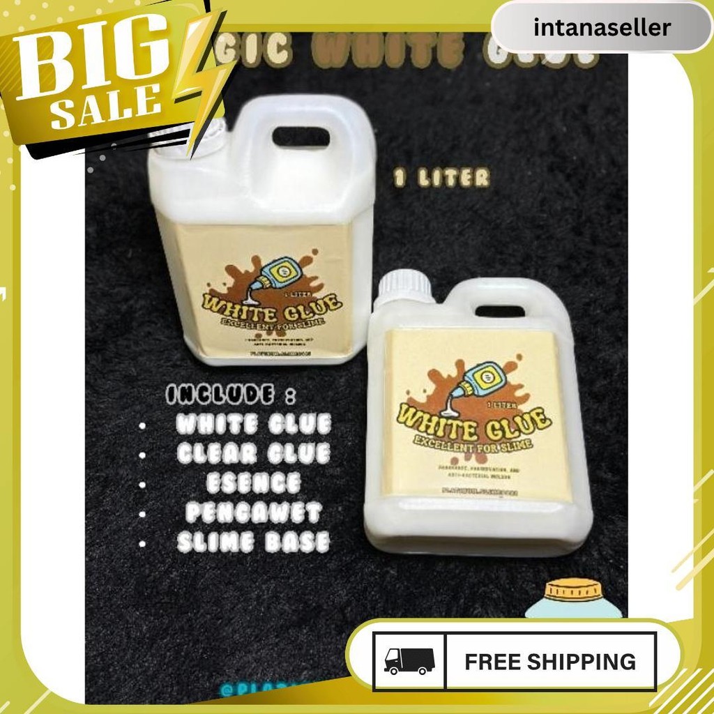 

Magic White Glue 1 Liter Gratis Ongkir