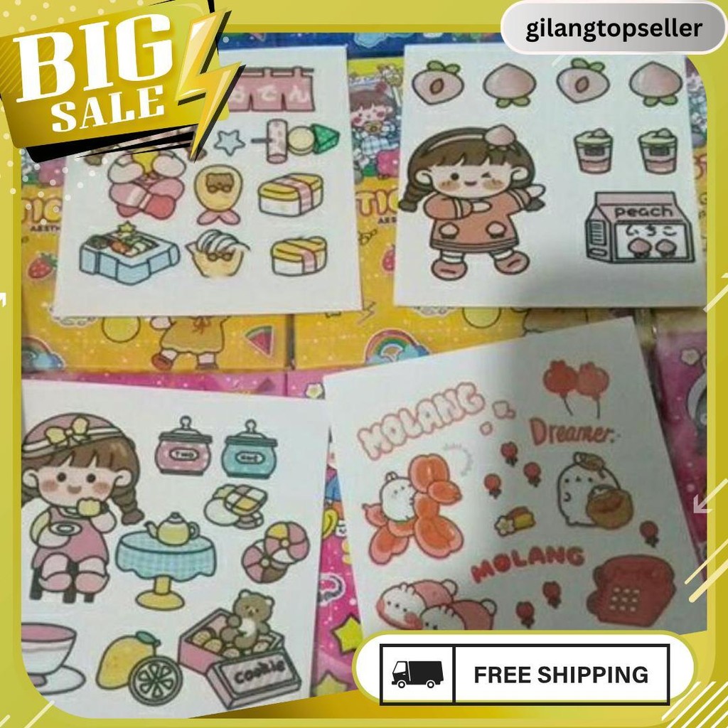 

Stiker Momo Lokal Siap Kirim
