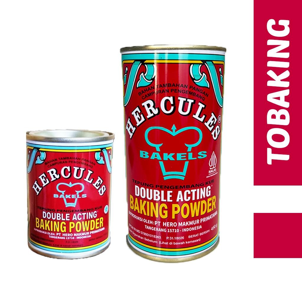 

Cri Baking Powder Hercules Double Acting Kaleng 110Gr/450Gr
