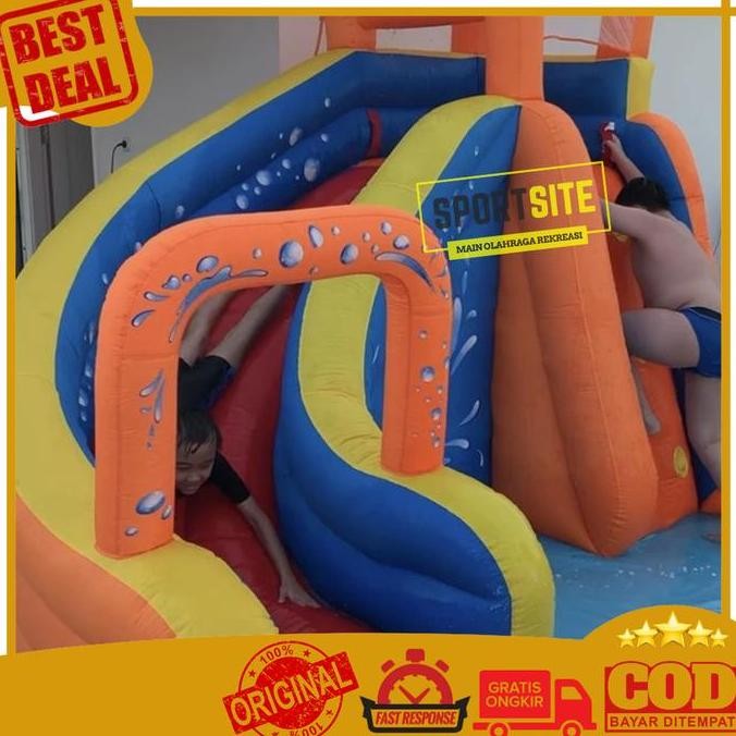 Bestway Happy Hop Istana Balon Inflatable Toy Center Aqua Park