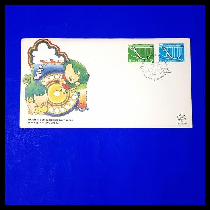 

HOT DEAL PRANGKO INDONESIA SHP SISTEM KOMUNIKASI KABEL LAUT JAKARTA- SINGAPURA