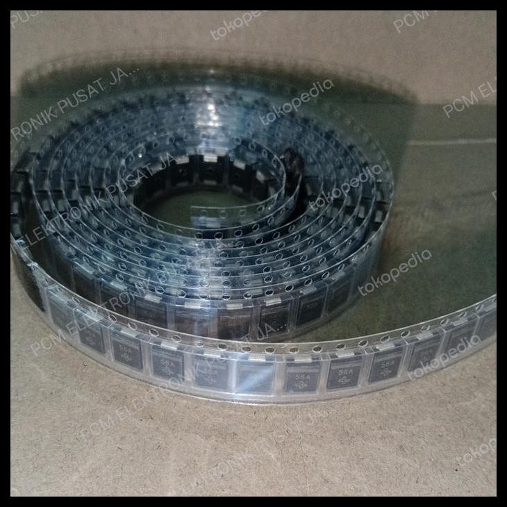 BEST DEAL 7876 DIODA DIODE TVS MARK 56A P6KE56A SMD TEMPEL KECIL MINI 