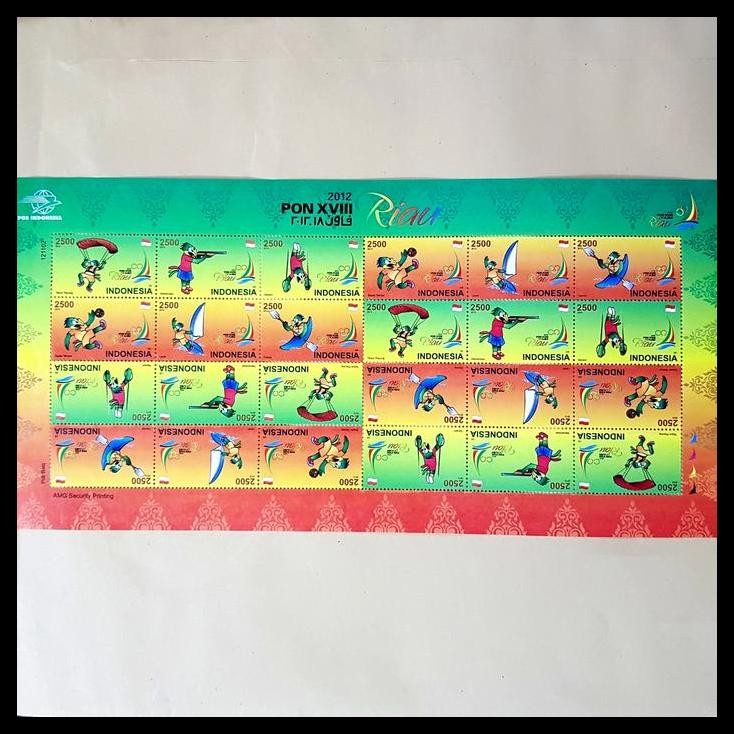

TERMURAH PRANGKO INDONESIA. PON XVIII 2012. FULLSHEET !!