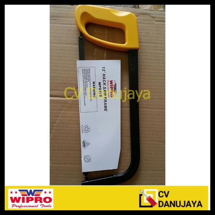 HOT DEAL GERGAJI BESI 12"" WIPRO/ HACKSAW FRAME WIPRO / GAGANG GERGAJI BESI 12"" 