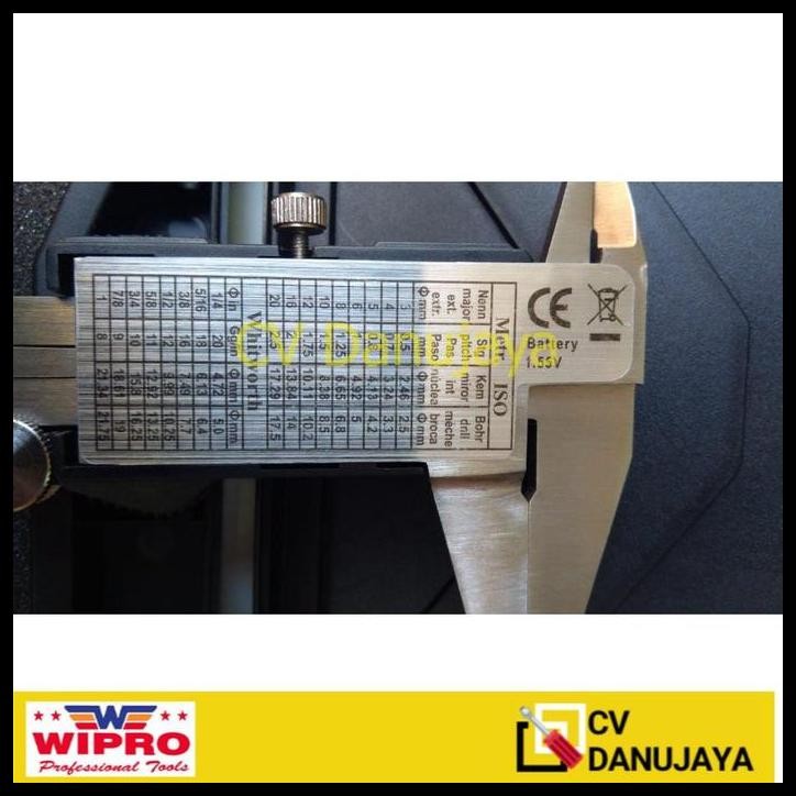 TERBARU DIGITAL CALIPER / SKETMAT DIGITAL / JANGKA SORONG WIPRO 