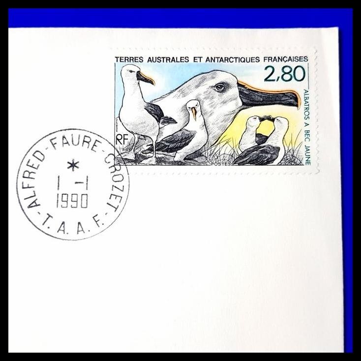 

GRATIS ONGKIR PRANGKO FRANCE, ALBATROS A BEC JAUNE. FDC ANTARTIKA DENGAN AUSTRALIA !!!!!