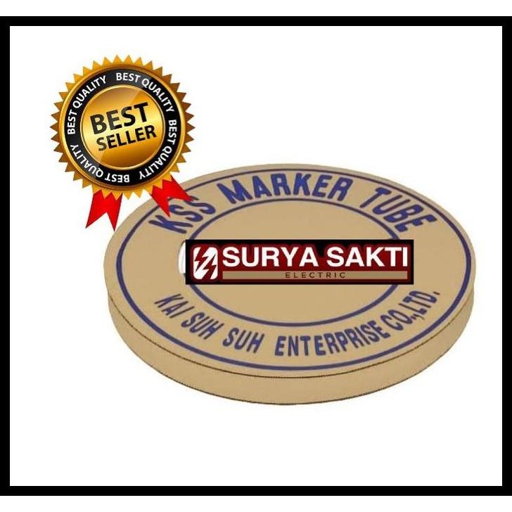 

TERBARU MARKER TUBE KSS OMT 5.0 200MTR / ROLL PUTIH KABEL MARKER !!