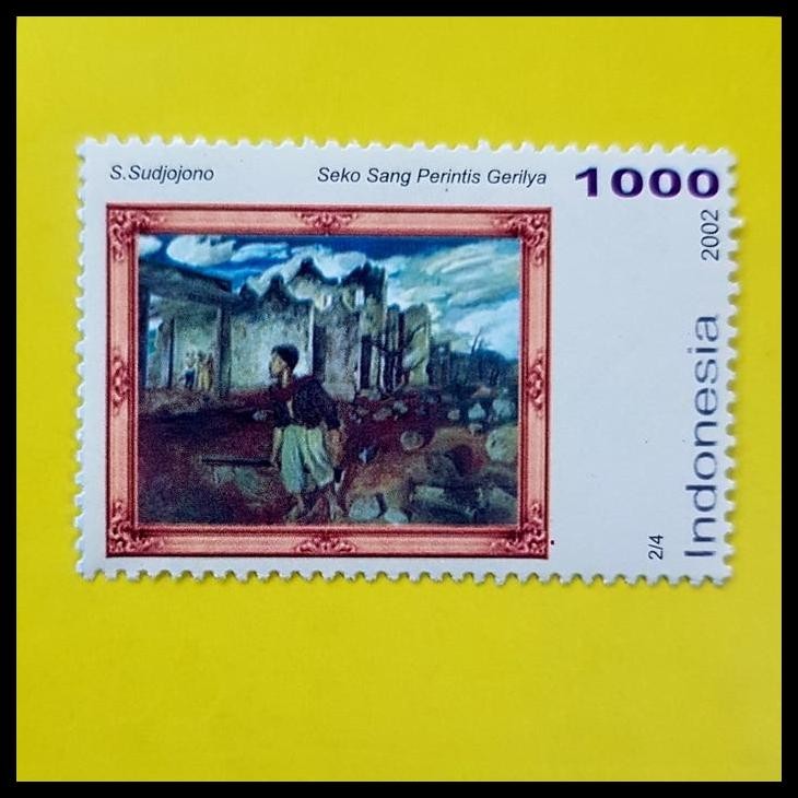 

DISKON PRANGKO INDONESIA. LUKISAN S. SUDJOJONO, SEKO SANG PERINTIS GERILYA !!!!!!