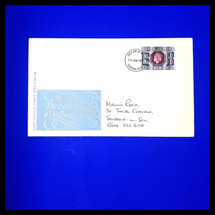 

DISKON PRANGKO INGGRIS/GREAT BRITAIN. FDC THE SILVER JUBILEE OF THE QUEEN'S !!!